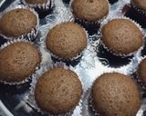 Foto langkah ke 5 dari resep Brownies Kukus Matcha Topping Glaze Matcha.