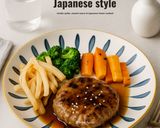 Foto langkah ke 5 dari resep Hamburg Steak in Japanese Style.