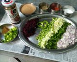 कलरफुल पुलाव पॉट रेसिपी चरण 1 फोटो