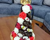صورة لخطوة 2 من وصفة 🌹هرم تمر محشي🌹