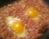 A picture of step 1 of Hash and Eggs.