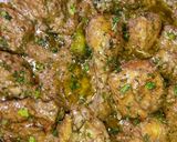 A picture of step 11 of White Chicken Karahi With Rogani Naan.