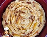 Une image de l'étape 10 de Brioche aux pommes et pépites de chocolat.