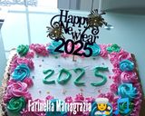Foto del passaggio 2 della ricetta Torta di Capodanno 2025 a colori 👩‍🍳🥂🥂🥂🍾🍾🍾🍾
