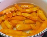 A picture of step 1 of લીલી હળદર નું શાક (lili haldar sabzi recipe in Gujarati).