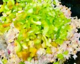 A picture of step 2 of Capsicum Tomato Curd Sabzi.