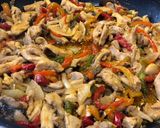 Φωτογραφία βήματος 7 της συνταγής Fajitas με κοτόπουλο