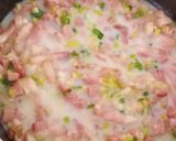 Foto del paso 3 de la receta: Relleno de puerro, queso y panceta