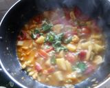 A picture of step 4 of Veg student biryani.