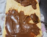 Foto del paso 5 de la receta: Pionono dulce con dulce de leche y chocolates confitados