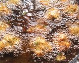 A picture of step 3 of Green gram dal vada.