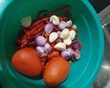 Foto langkah ke 3 dari resep Balado Terong Ikan teri.