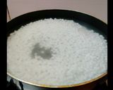 A picture of step 1 of Sabudana(Sago) pink falooda.