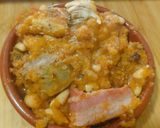 Foto del paso 15 de la receta Cassoulet o Alubias blancas con confitado de pollo