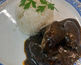 Foto del paso 11 de la receta: Chipirones del cantábrico rellenos en su tinta a la bilbaina