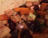 A picture of step 2 of Roast Celeriac, Carrot and Beetroot.