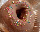A picture of step 4 of Glazed doughnuts.