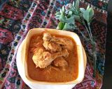 A picture of step 5 of Chicken zafrani.