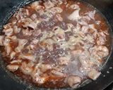 Foto del paso 3 de la receta: Filet de merluza, langostinos y calamaretis!