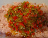 Foto del paso 3 de la receta: Albóndigas de pollo y pimientos en salsa de champiñón