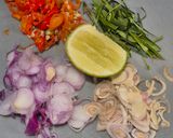 Foto langkah ke 1 dari resep Sate Tuna Sambal Matah.