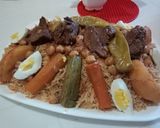 صورة لخطوة 1 من وصفة الشعيرية او الدويدة مجمرة وبنيينة باللحم 😉