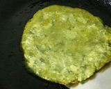 A picture of step 12 of Spinach and Cucumber Savory Pancake.