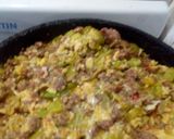 Foto del paso 3 de la receta: Zapallitos revueltos con carne