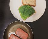 Hình bước làm 1 của món Sandwich thần tốc