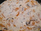 Creamy Risotto with Pumpkin, Mushroom and Gorgonzola Cheese