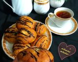 عکس مرحله 2 از دستور پیراشکی کرم دار الهام پز