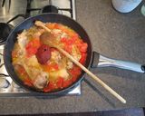 Foto del passaggio 3 della ricetta Pollo alla Jean-Claude - African chicken tomato stew