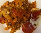 Pizza pasta bake recipe step 1 photo
