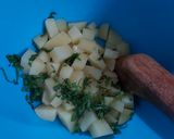 Foto langkah ke 1 dari resep Cheese potato pancake.