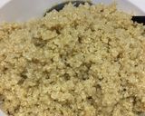 A picture of step 1 of Spinach Quinoa Salad.