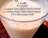 A picture of step 1 of Mango Orange Smoothie.