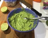 A picture of step 4 of Mr. Krupp’s guacamole.