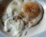 A picture of step 4 of Poached Egg (Oil Free Egg).