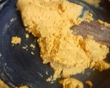 A picture of step 3 of Chickpea flour burfi/ besan burfi.