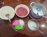 Hình bước làm 6 của món SP.0363 - Chè Củ Năng Hạt Lựu Bún Tàu Chỉ