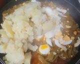 Foto del paso 6 de la receta: Judías verdes revuelto con patatas y huevo