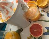 Foto del paso 2 de la receta: Zumo de naranja y pomelo rosa (smoothie ligero)