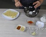 Foto langkah ke 3 dari resep Lumpia Udang Kulit Tahu - Resep Sedap.