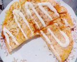 Foto langkah ke 3 dari resep Pizza keju teflon praktis.