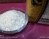 Foto del paso 4 de la receta: Arroz cristalino con setas, espárragos, gambas rojas y escamarlanes