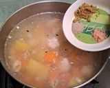 Foto langkah ke 4 dari resep Sup Makaroni.