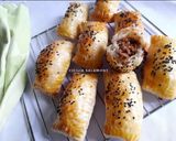 Foto langkah ke 4 dari resep Puff Pastry Isi Abon.