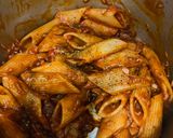 Foto del paso 5 de la receta: Canutos en salsa de tomate, atún y champiñones