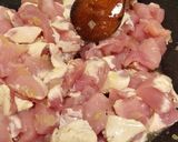 Pulyka édesburgonyával és almával recept fázis 2 fotója