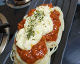 Foto langkah ke 8 dari resep Spaghetti Brulee Panggang.